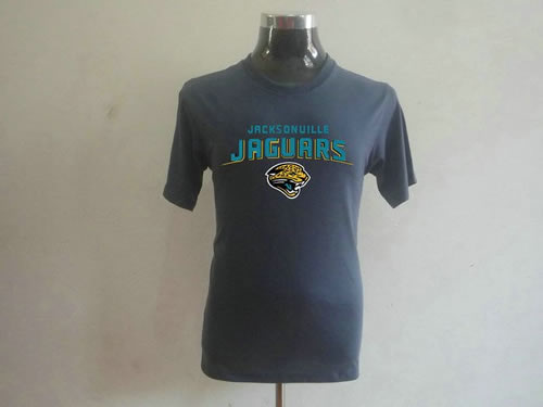 jacksonville jaguars big & tall critical victory t-shirt grey