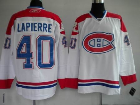 jerseys montreal canadiens 40 lapierre white new ch