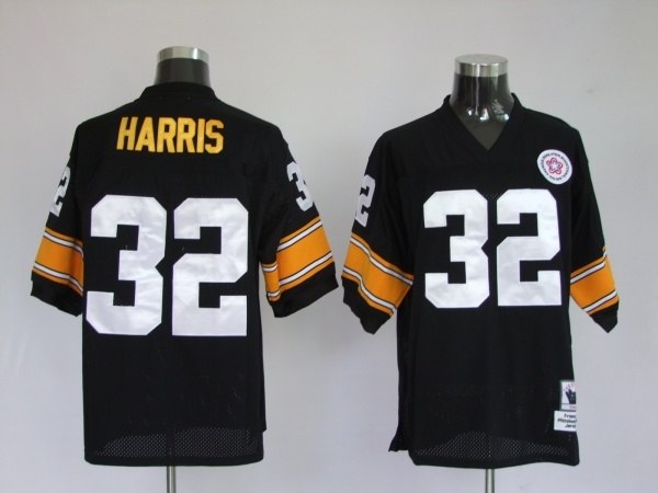 jerseys pittsburgh steelers 32 franco harris black (white number