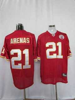 kansas city chiefs #21 arenas team color jersey