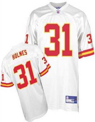 kansas city chiefs #31 priest holmes white