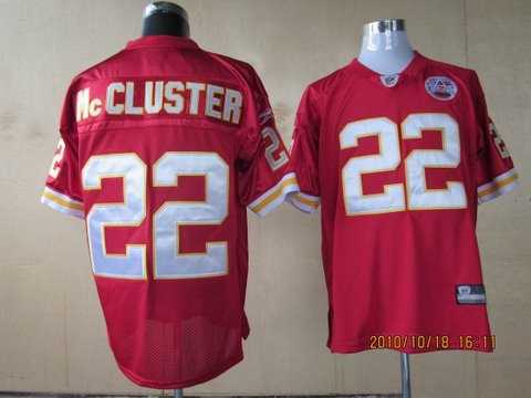 kansas city chiefs 22 mccluster red jersey