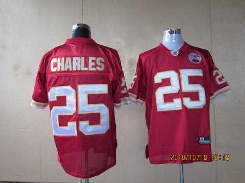kansas city chiefs 25 ch.arles red jersey