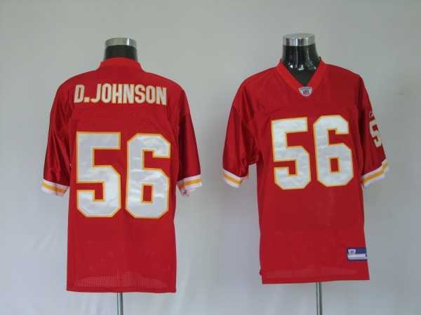 kansas city chiefs 56 derrick johnson red
