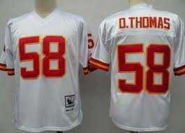 kansas city chiefs 58 derrick thomas throwback white