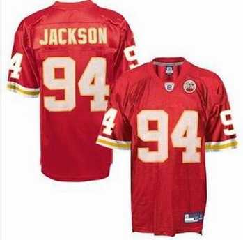 kansas city chiefs 94 tyson-jackson red jerseys