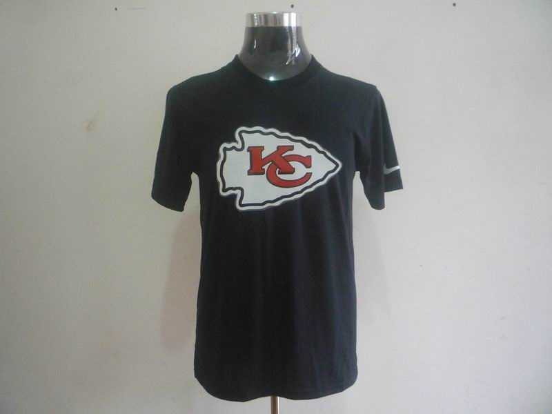 kansas city chiefs sideline legend authentic logo dri-fit t-shirt -black