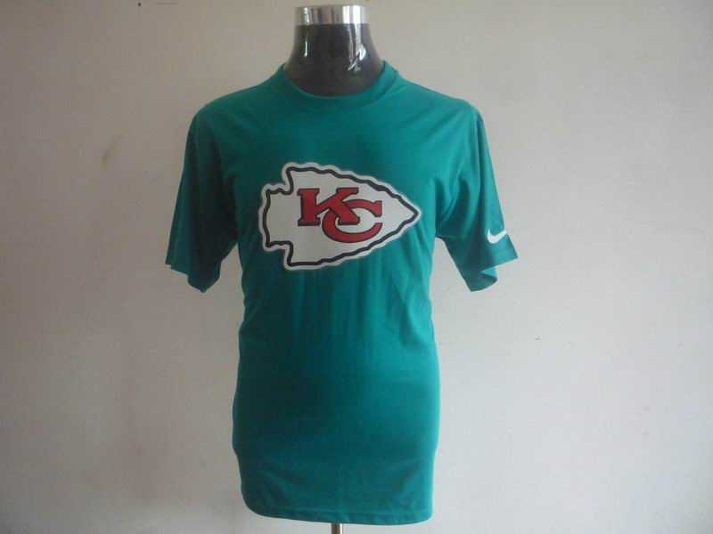kansas city chiefs sideline legend authentic logo dri-fit t-shirt -green