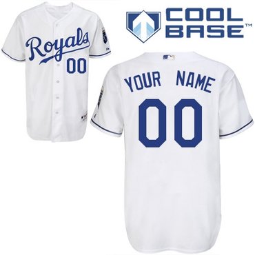 kansas city royals personalized custom white cool base jersey kansas city royals personalized custom white cool base jersey
