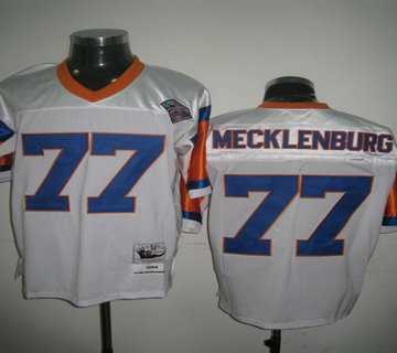 karl mecklenburg #77 denver broncos white karl mecklenburg #77 denver broncos white