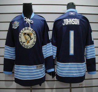 kid's pittsburgh penguins #1 johnson winter classic 2011 jerseys