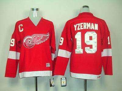 kids detroit red wings 19 steve yzerman jerseys red c patch kids detroit red wings 19 steve yzerman jerseys red c patch