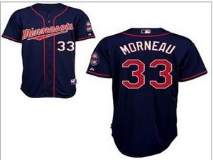 kids minnesota twins 33 justin morneau jersey blue