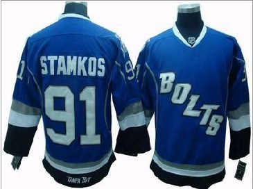 kids tampa bay lightning 91 steven stamkos jerseys blue bolts kids tampa bay lightning 91 steven stamkos jerseys blue bolts