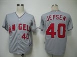 los angeles angels 40 jepsen grey cool base jersey