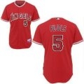 los angeles angels 5 pujols red mlb jersey