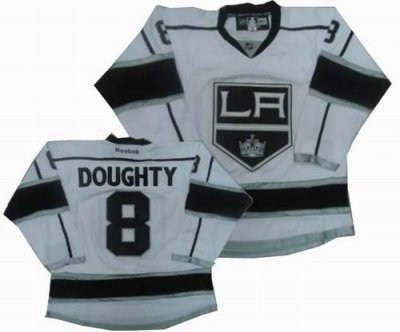 los angeles kings #8 drew doughty white jerseys