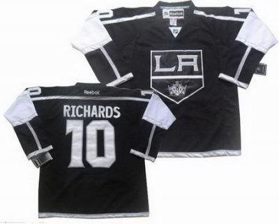 los angeles kings 10# mike richards black jersey