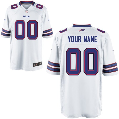 men's buffalo bills customized game white jerseys men's buffalo bills customized game white jerseys