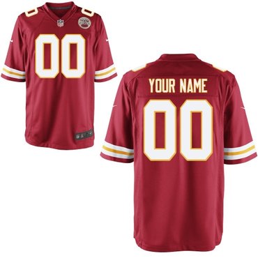 men's kansas city chiefs customized game team color jerseys men's kansas city chiefs customized game team color jerseys