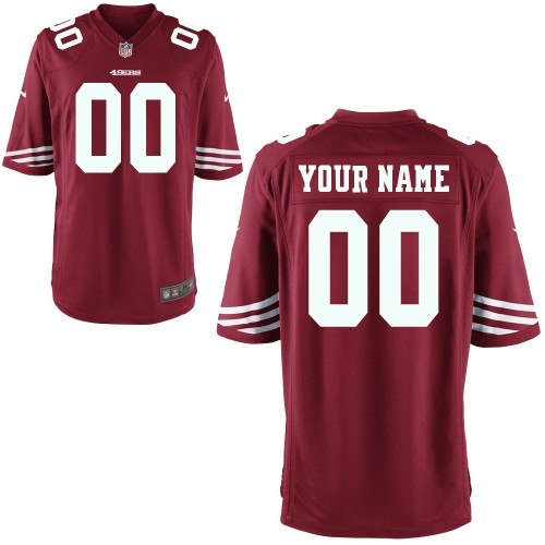 men's san francisco 49ers customized game team color jerseys men's san francisco 49ers customized game team color jerseys