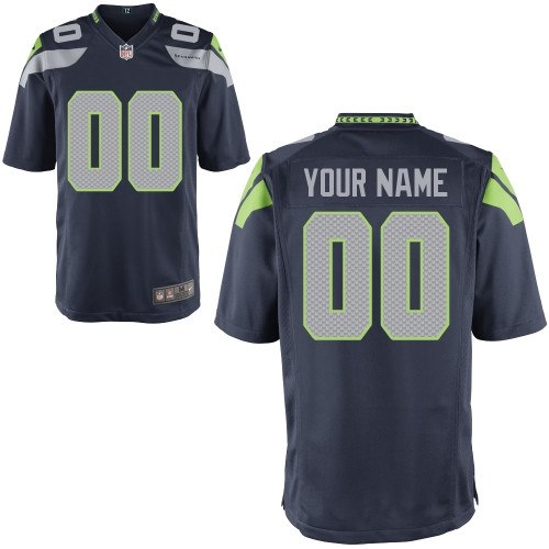 men's seattle seahawks customized game team color jerseys men's seattle seahawks customized game team color jerseys
