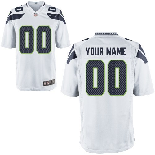 men's seattle seahawks customized game white jerseys men's seattle seahawks customized game white jerseys