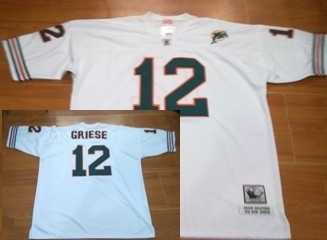 miami dolphins #12 griese white throwback jersey miami dolphins #12 griese white throwback jersey