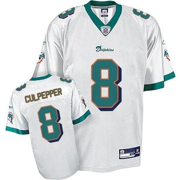 miami dolphins #8 daunte culpepper white jersey miami dolphins #8 daunte culpepper white jersey