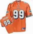 miami dolphins #99 jason taylor alternate orange jersey miami dolphins #99 jason taylor alternate orange jersey