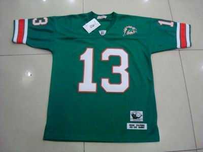 miami dolphins 13 dan marino green throwback