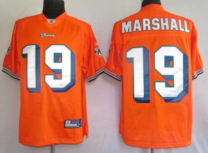 miami dolphins 19## marshall orange miami dolphins 19## marshall orange