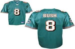 miami dolphins 8 reggie bush green jerseys