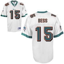 miami dolphins bess 15# white color jersey