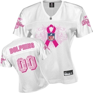 miami dolphins women 2010 breast cancer awareness fashion jersey