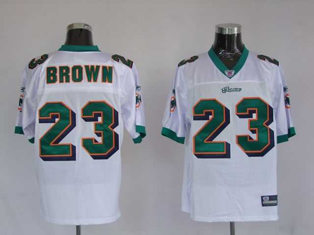 miami dolpjins ronnie brown white miami dolpjins ronnie brown white