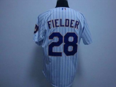 milwaukee brewers 28# p.fielder alternate home jersey