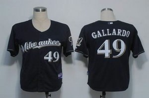 milwaukee brewers 49 gallardo dk blue cool base