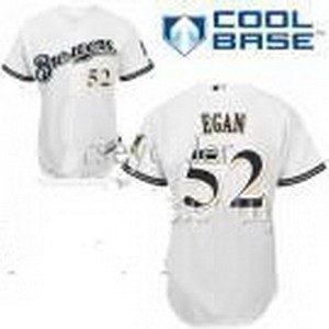 milwaukee brewers 52 pat egan cool base jersey