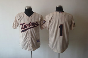 minnesota twins 1 hudson jerseys cream