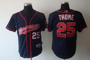 minnesota twins 25 thome navy blue coolbase jerseys 2011 new