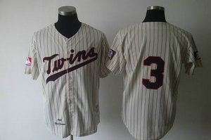 minnesota twins 3 killebrew mn cream black strip