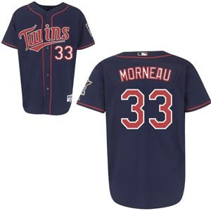 minnesota twins 33 j morneau blue