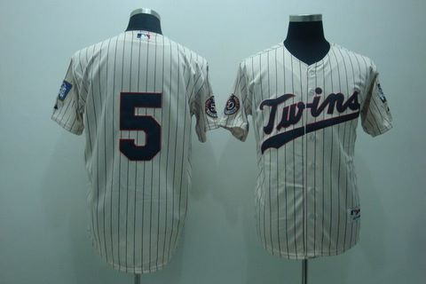 minnesota twins cuddyer 5 cream w50th jerseys