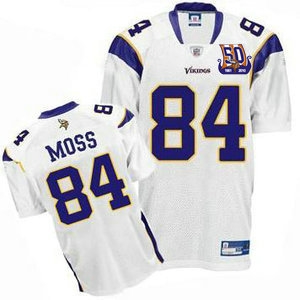 minnesota vikings #84 randy moss white 50th jersey minnesota vikings #84 randy moss white 50th jersey