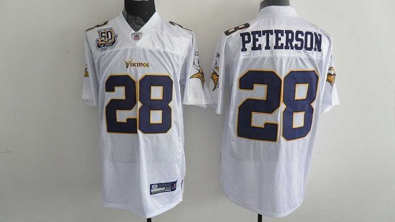 minnesota vikings 28 adrian peterson full white 50 minnesota vikings 28 adrian peterson full white 50
