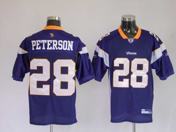 minnesota vikings 28 adrian peterson purple