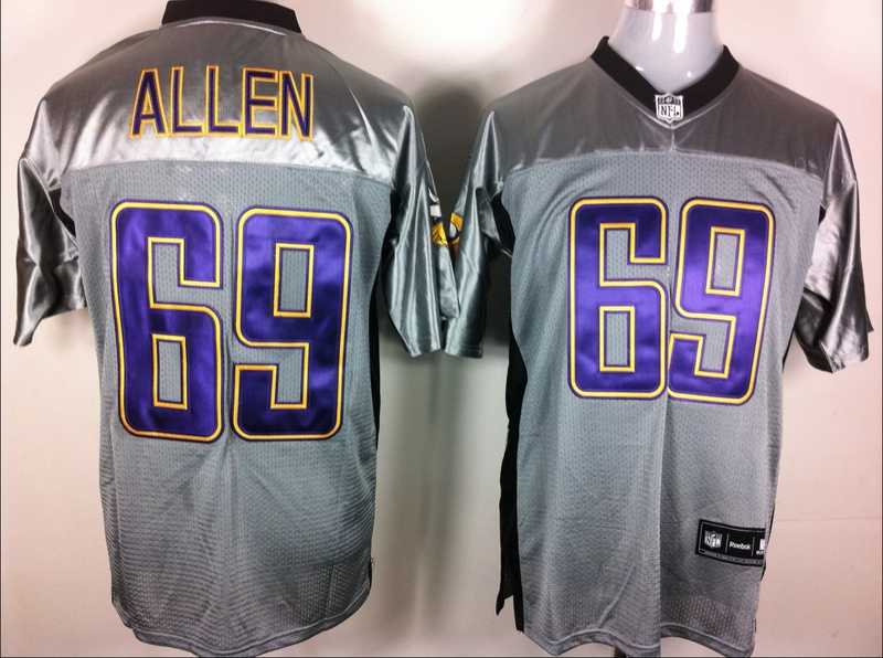minnesota vikings 69 jared allen gray shadow jerseys minnesota vikings 69 jared allen gray shadow jerseys