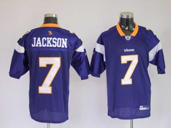 minnesota vikings 7 tarvaris jackson purple