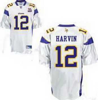 minnesota vikings percy harvin 12 white jersey 50th anniversary patch minnesota vikings percy harvin 12 white jersey 50th anniversary patch